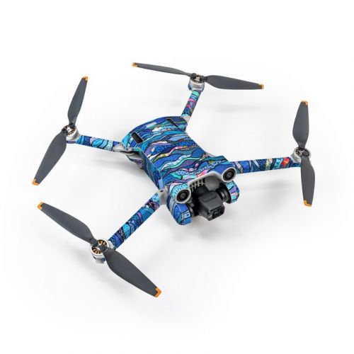 The Blues DJI Mini 3 Series Skin