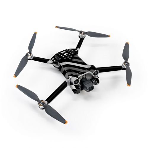 Thin White Line Hero DJI Mini 3 Series Skin