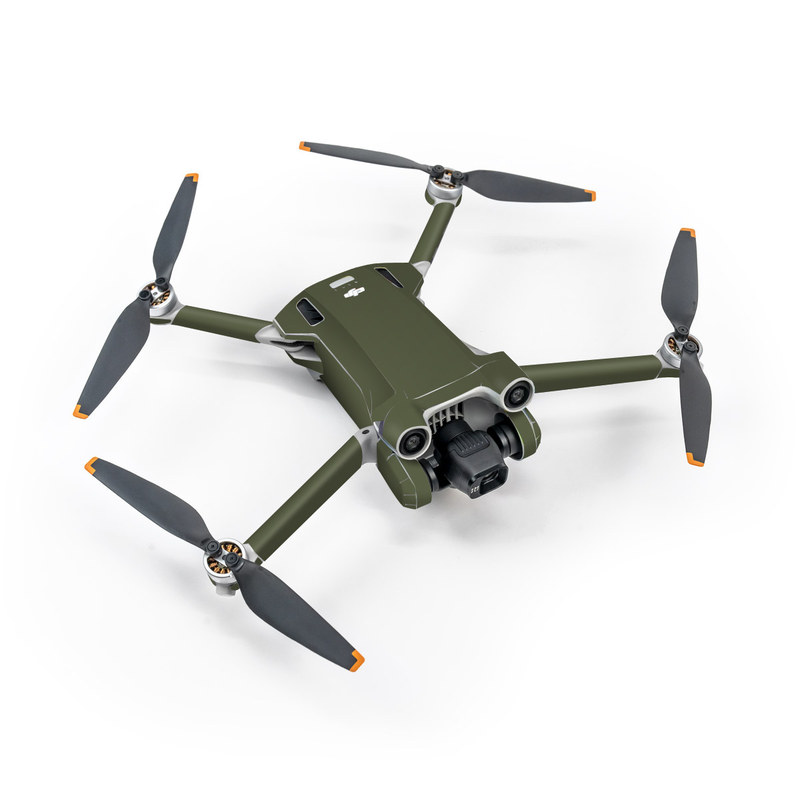 DJI Mini 3 Pro Skin design of Green, Brown, Text, Yellow, Grass, Font, Pattern, Beige, with green, brown colors