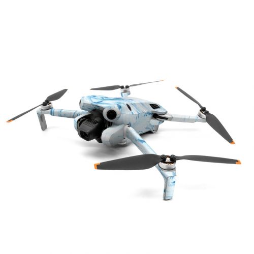 Azul Marble DJI Mini 4 Pro Skin