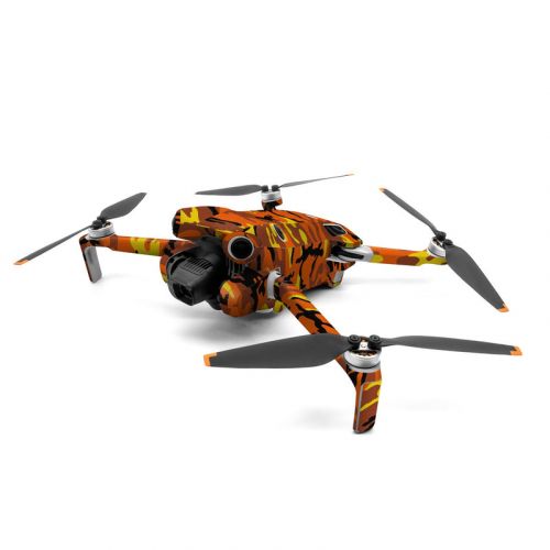 Orange Camo DJI Mini 4 Pro Skin