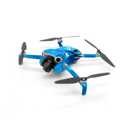 Blue Quantum Waves DJI Mini 4 Pro Skin