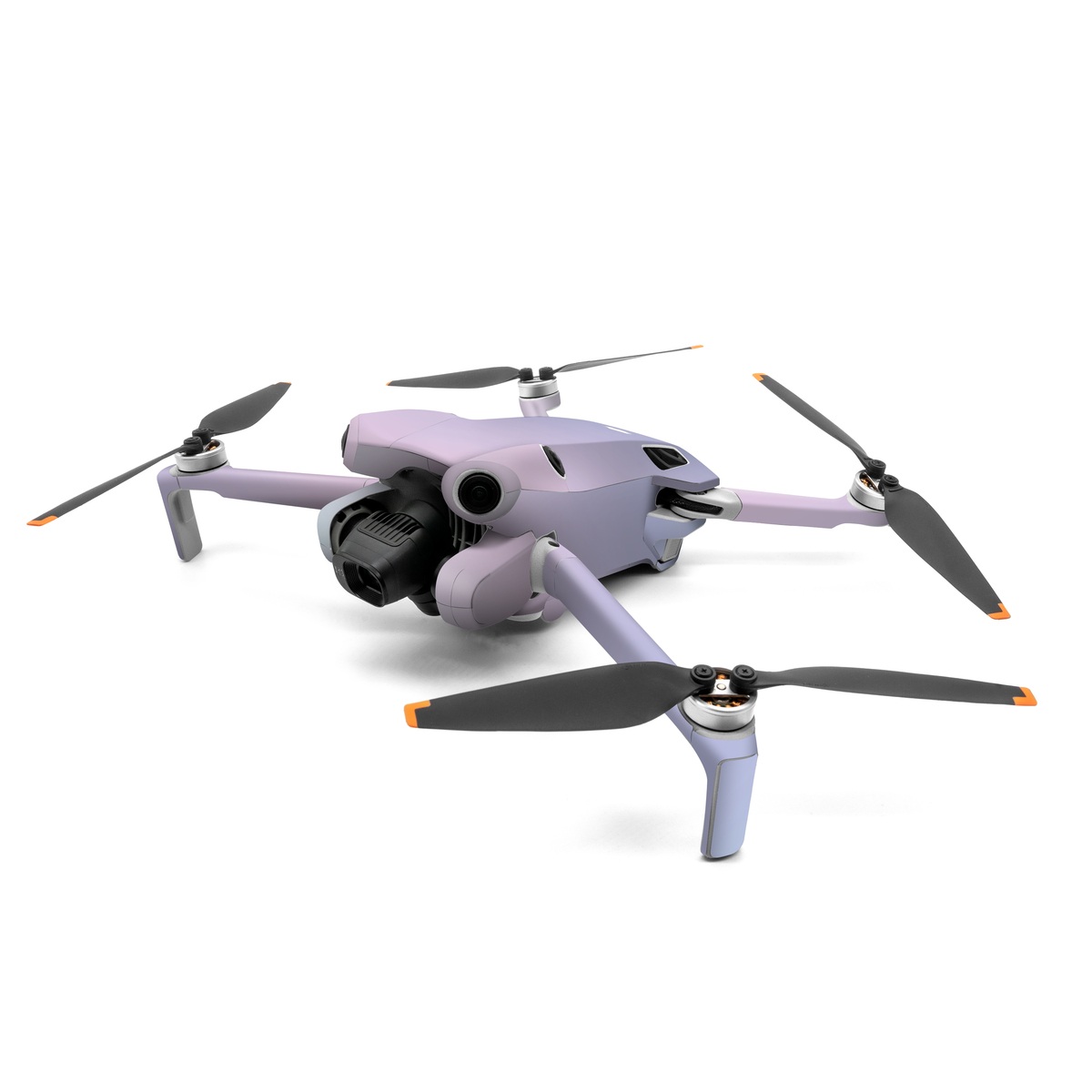 DJI Mini 4 Pro Skin design of White, Blue, Daytime, Sky, Atmospheric phenomenon, Atmosphere, Calm, Line, Haze, Fog, with pink, purple, blue colors