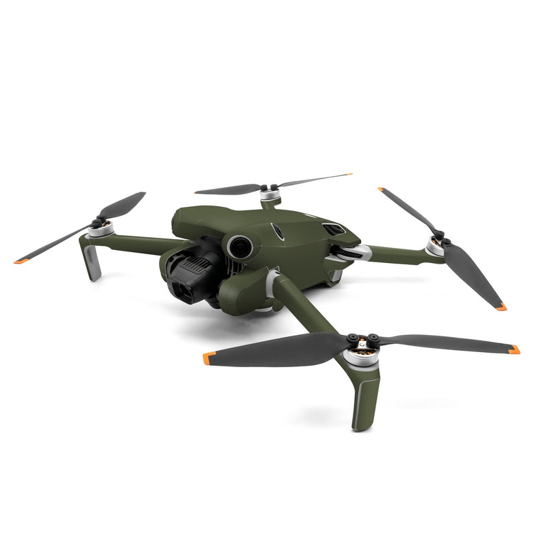 DJI Mini 4 Pro Skin design of Green, Brown, Text, Yellow, Grass, Font, Pattern, Beige, with green, brown colors