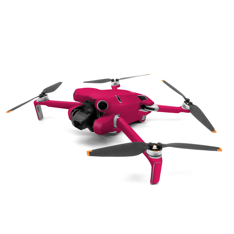 DJI Mini 4 Pro Skin design of Red, Pink, with red colors