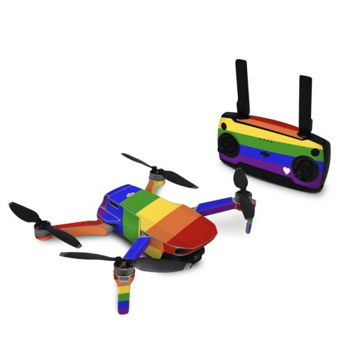 Rainbow Stripe DJI Mavic Mini Skin