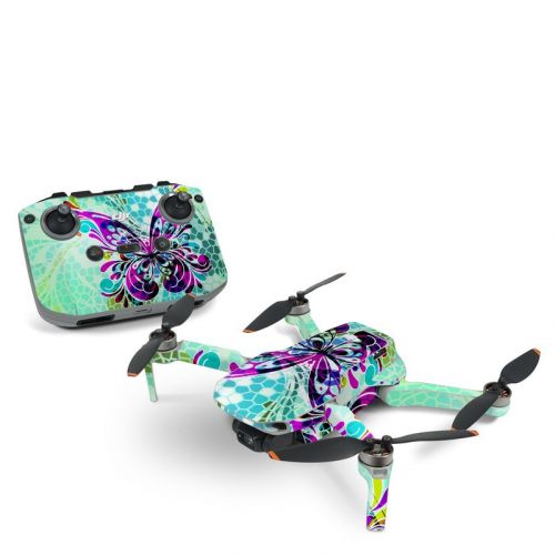 Butterfly Glass DJI Mini 2 Skin