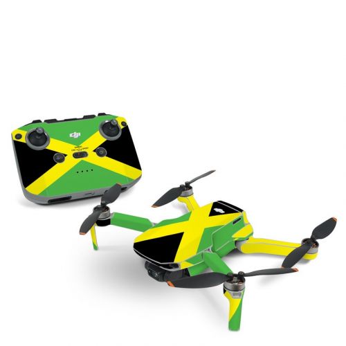 Jamaican Flag DJI Mini 2 Skin