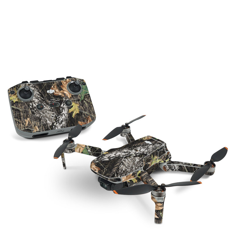 DJI Mini 2 Skin design of Leaf, Tree, Plant, Adaptation, Camouflage, Branch, Wildlife, Trunk, Root, with black, gray, green, red colors