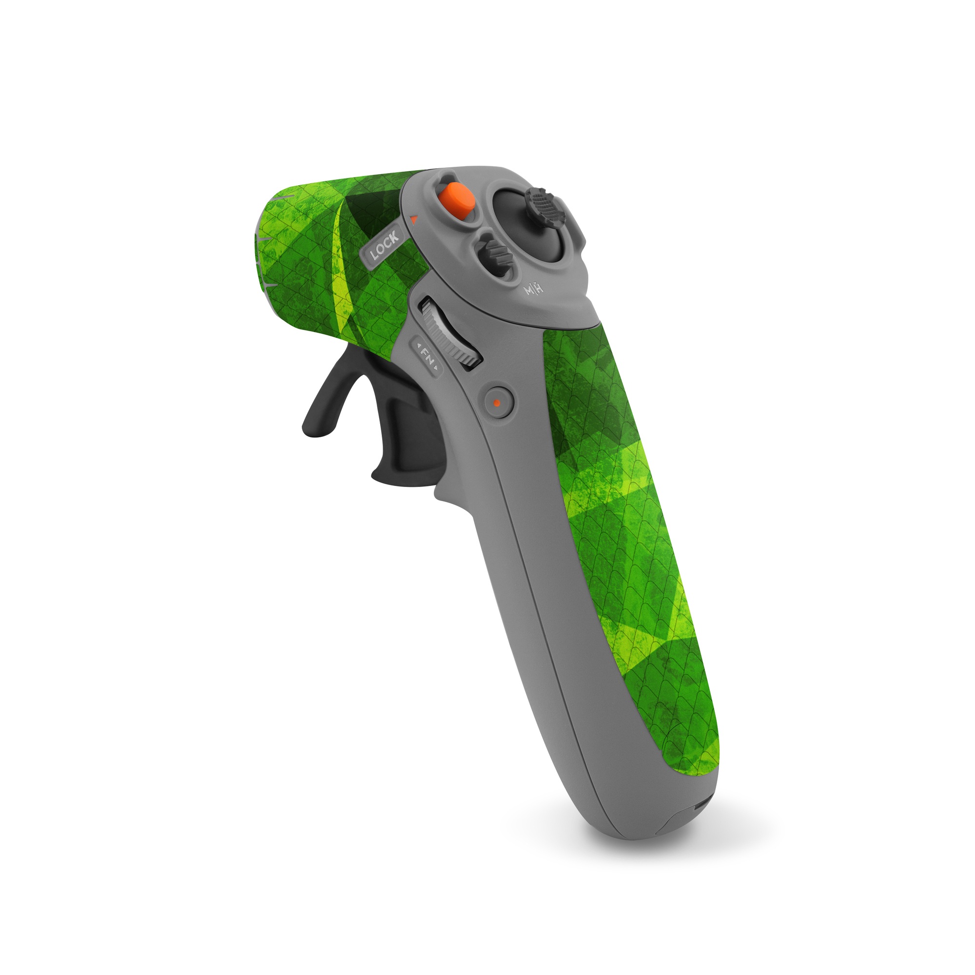 DJI RC Motion 2 Skin design of Green, Pattern, Leaf, Design, Illustration, with green colors