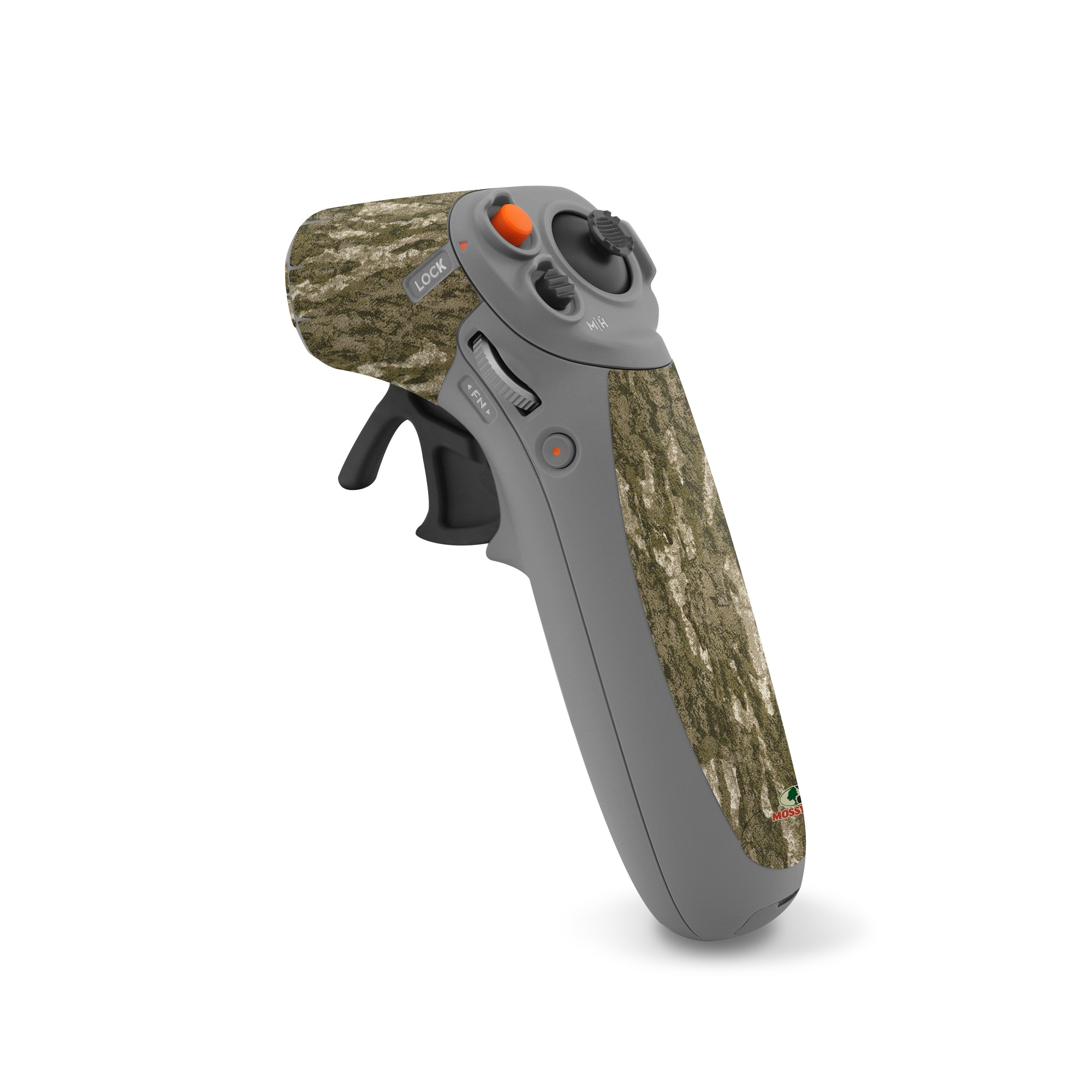 DJI RC Motion 2 Skin design of Grass, Brown, Grass family, Plant, Soil, with black, red, gray colors