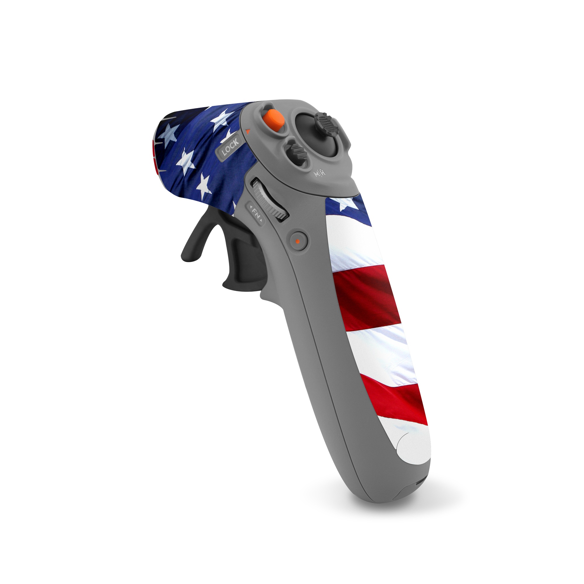 DJI RC Motion 2 Skin design of Flag, Flag of the united states, Flag Day (USA), Veterans day, Memorial day, Holiday, Independence day, Event, with red, blue, white colors