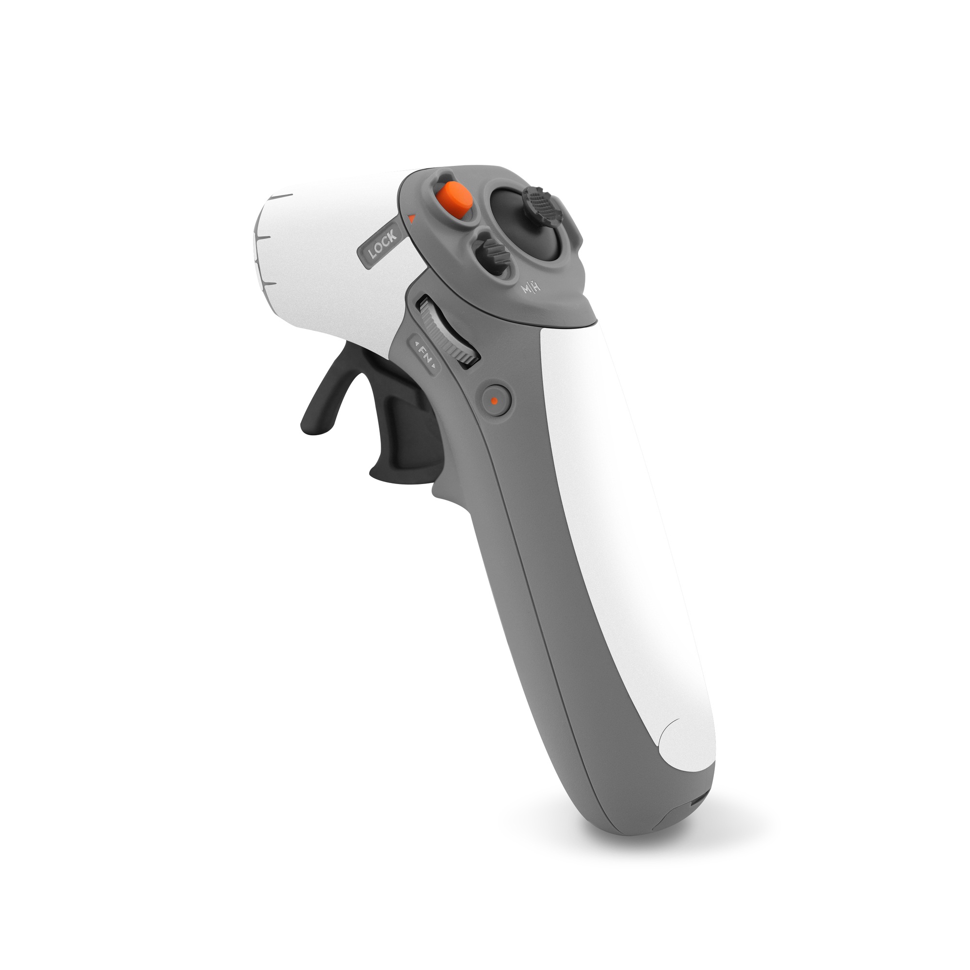 DJI RC Motion 2 Skin design of White, Black, Line, with white colors