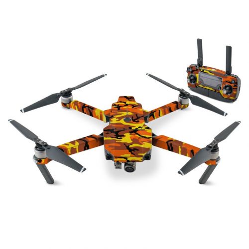 Orange Camo DJI Mavic Pro Skin