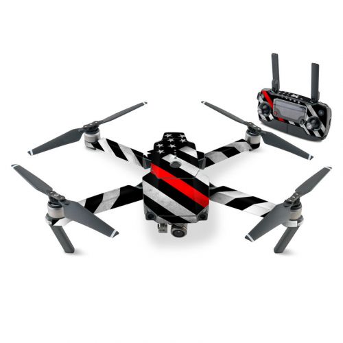 Thin Red Line Hero DJI Mavic Pro Skin