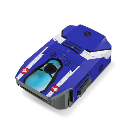 Blue Valkyrie DJI Mavic Pro Battery Skin