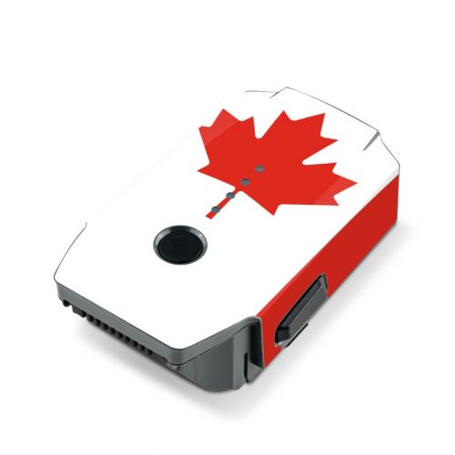 Canadian Flag DJI Mavic Pro Battery Skin
