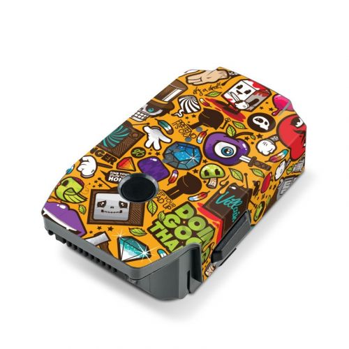 Psychedelic DJI Mavic Pro Battery Skin