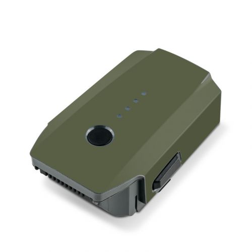 Solid State Olive Drab DJI Mavic Pro Battery Skin