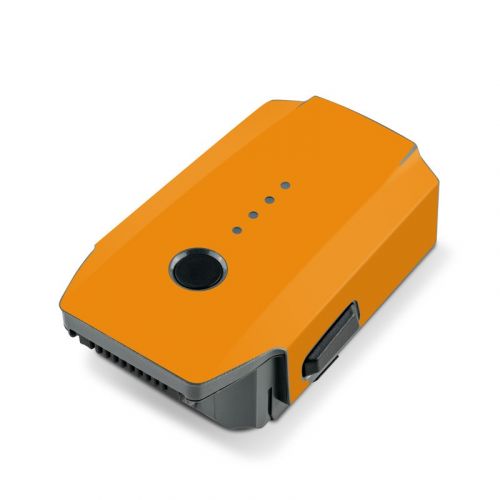 Solid State Orange DJI Mavic Pro Battery Skin