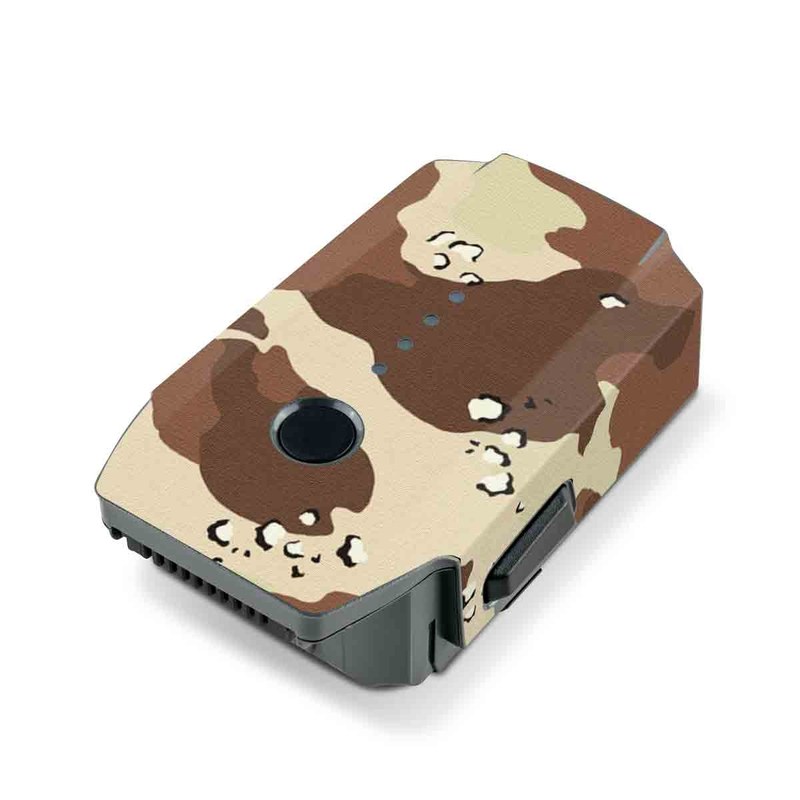 DJI Mavic Pro Battery Skin design of Military camouflage, Brown, Pattern, Design, Camouflage, Textile, Beige, Illustration, Uniform, Metal, with gray, red, black, green colors