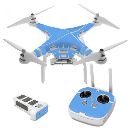 Solid State Blue DJI Phantom 3 Skin