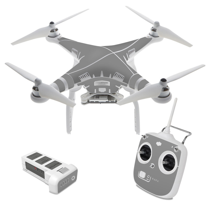 DJI Phantom 3 Standard Skin design of Atmospheric phenomenon, Daytime, Grey, Brown, Sky, Calm, Atmosphere, Beige, with gray colors
