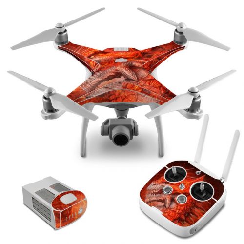 Flame Dragon DJI Phantom 4 Skin