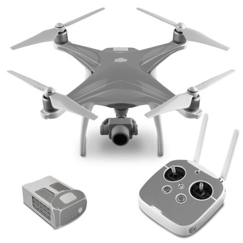 Solid State Grey DJI Phantom 4 Skin