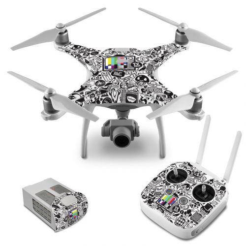 TV Kills Everything DJI Phantom 4 Skin