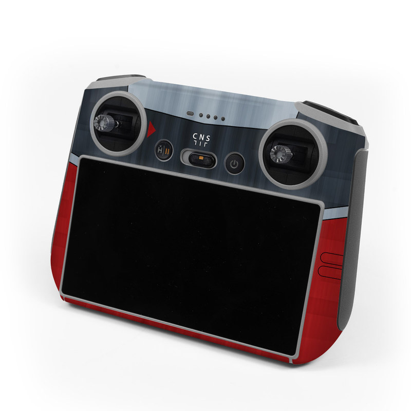 DJI RC Controller Skin design, with black, red, gray colors