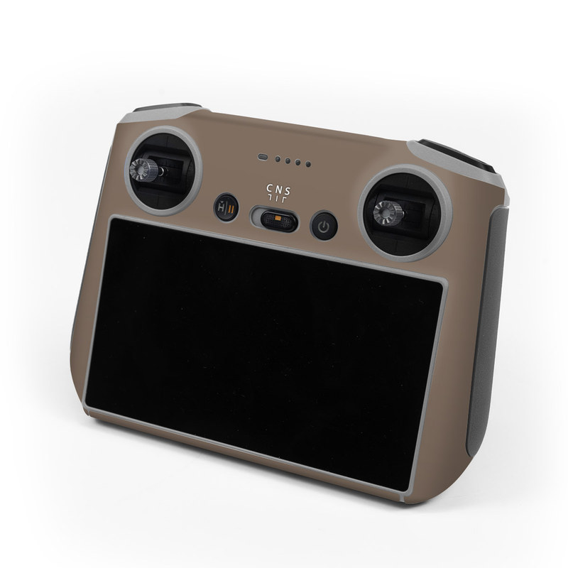 DJI RC Controller Skin design of Brown, Text, Beige, Material property, Font, with brown colors