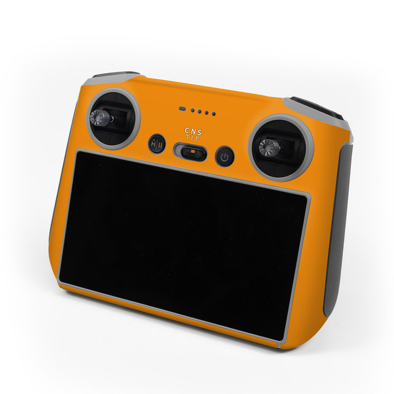 DJI RC Controller Skin design of Orange, Yellow, Brown, Text, Amber, Font, Peach, with orange colors