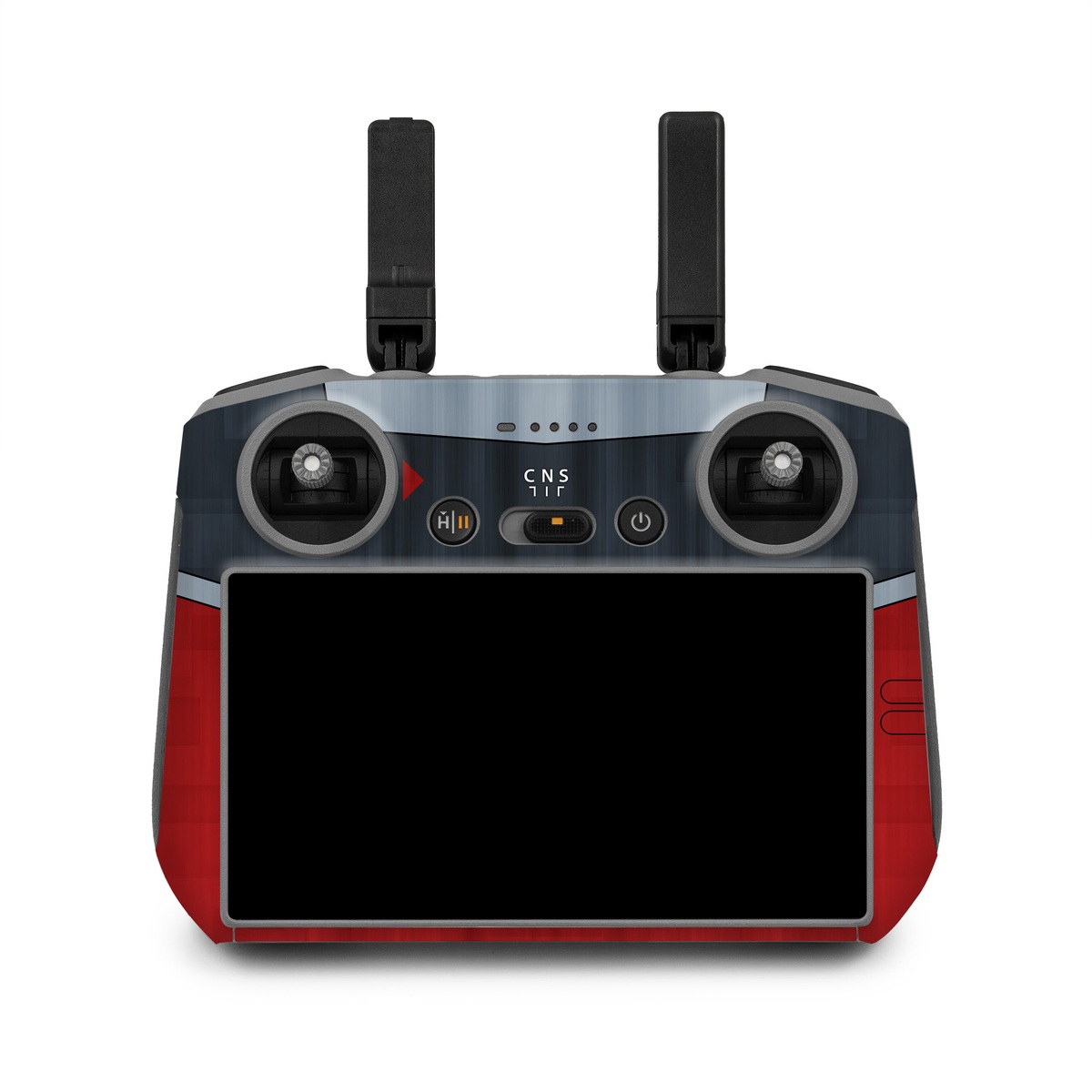 DJI RC 2 Skin design, with black, red, gray colors