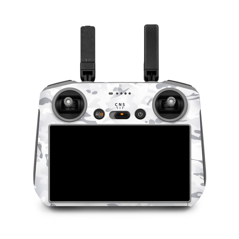 DJI RC 2 Skin design of Vertebrate, Mammal, Grey, Pattern, Monochrome, Art, Monochrome photography, Rock, Font, Winter, with white, gray colors