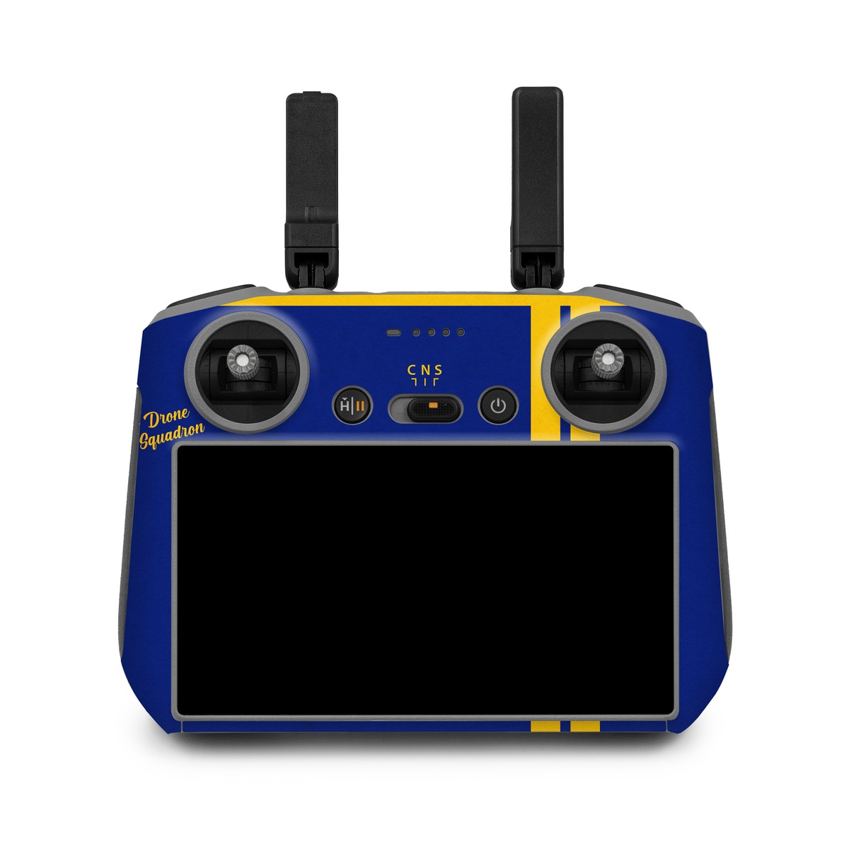 DJI RC 2 Skin design, with blue, yellow colors