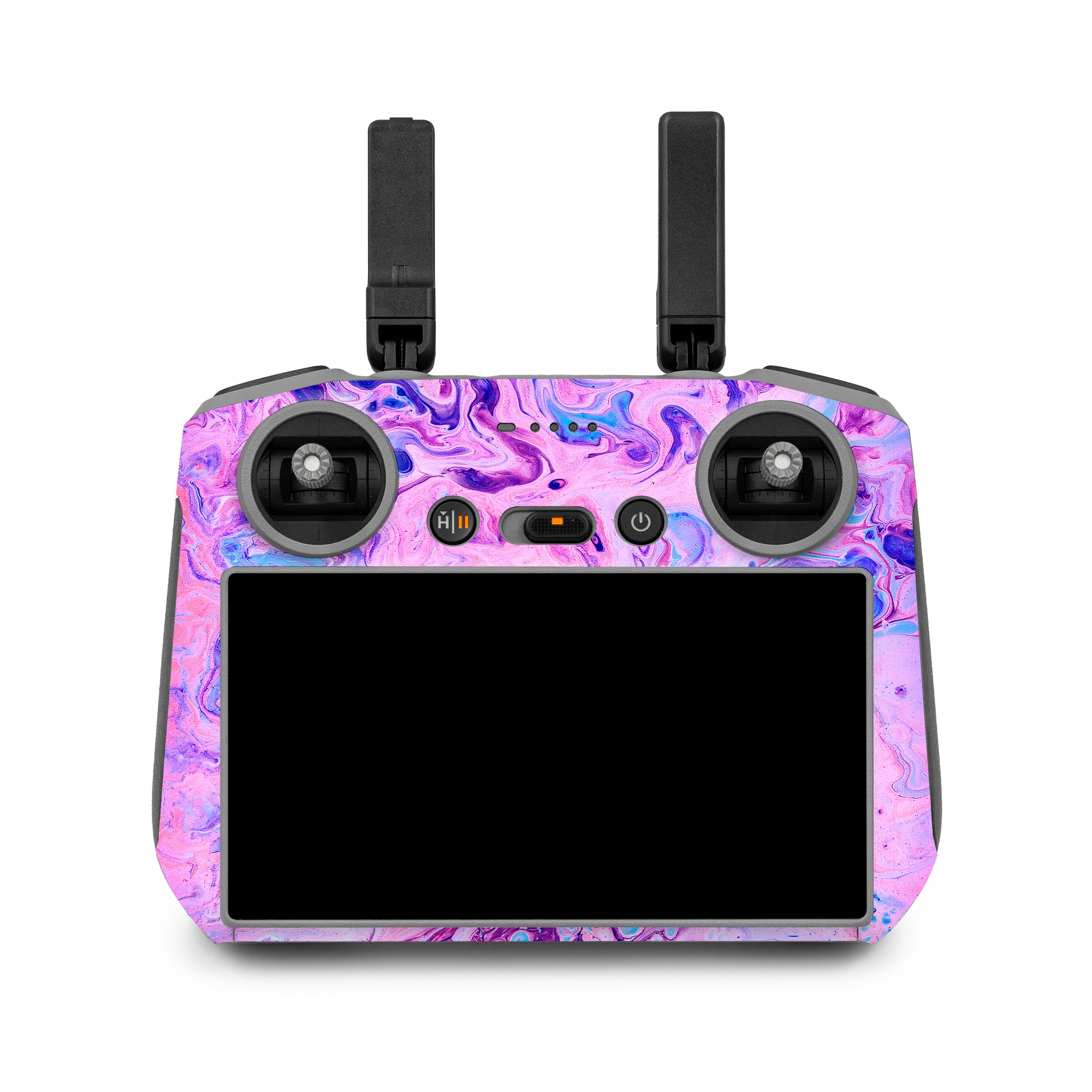DJI RC 2 Skin design of Purple, Violet, Lilac, Art, Pattern, Modern art, Painting, Visual arts, Acrylic paint, Magenta, with pink, purple, blue colors