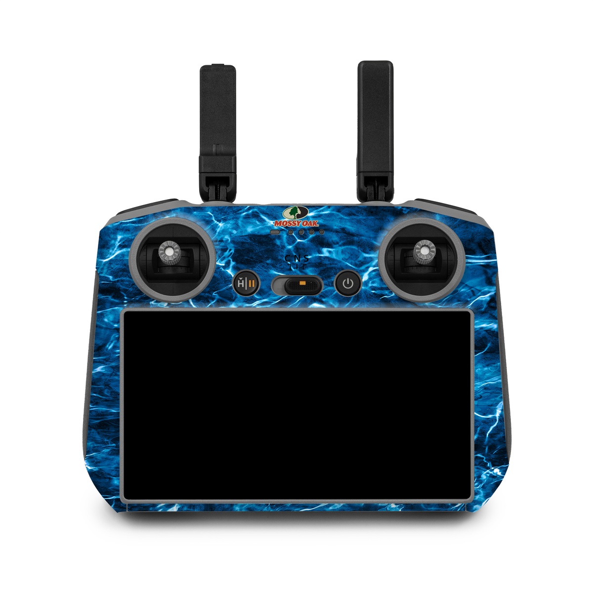 DJI RC 2 Skin design of Blue, Water, Aqua, Turquoise, Azure, Electric blue, Sky, Pattern, Sea, Ocean, with blue, black colors