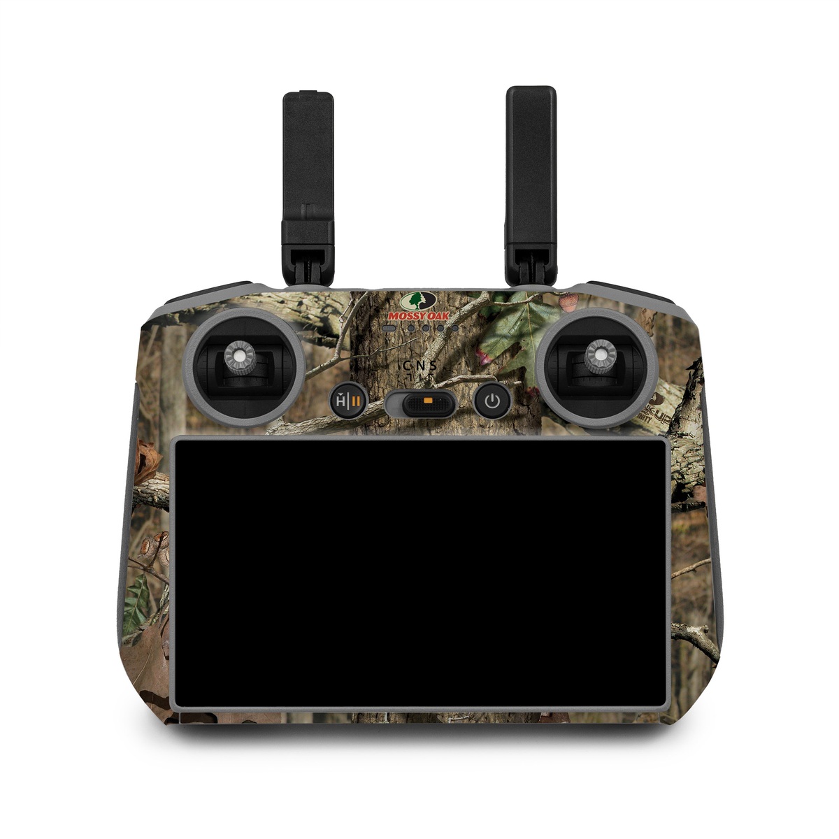 DJI RC 2 Skin design of Tree, Military camouflage, Camouflage, Plant, Woody plant, Trunk, Branch, Design, Adaptation, Pattern, with black, red, green, gray colors