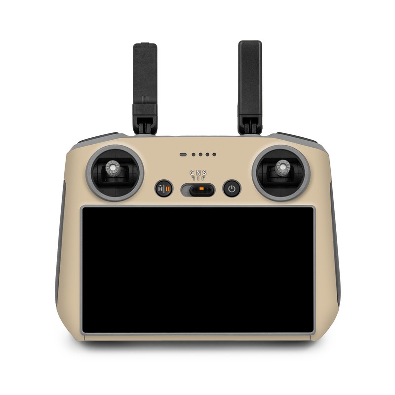 DJI RC 2 Skin design of Brown, Beige, Pattern, Peach, Font, Rectangle, Event, Brand, Circle, with brown, yellow colors