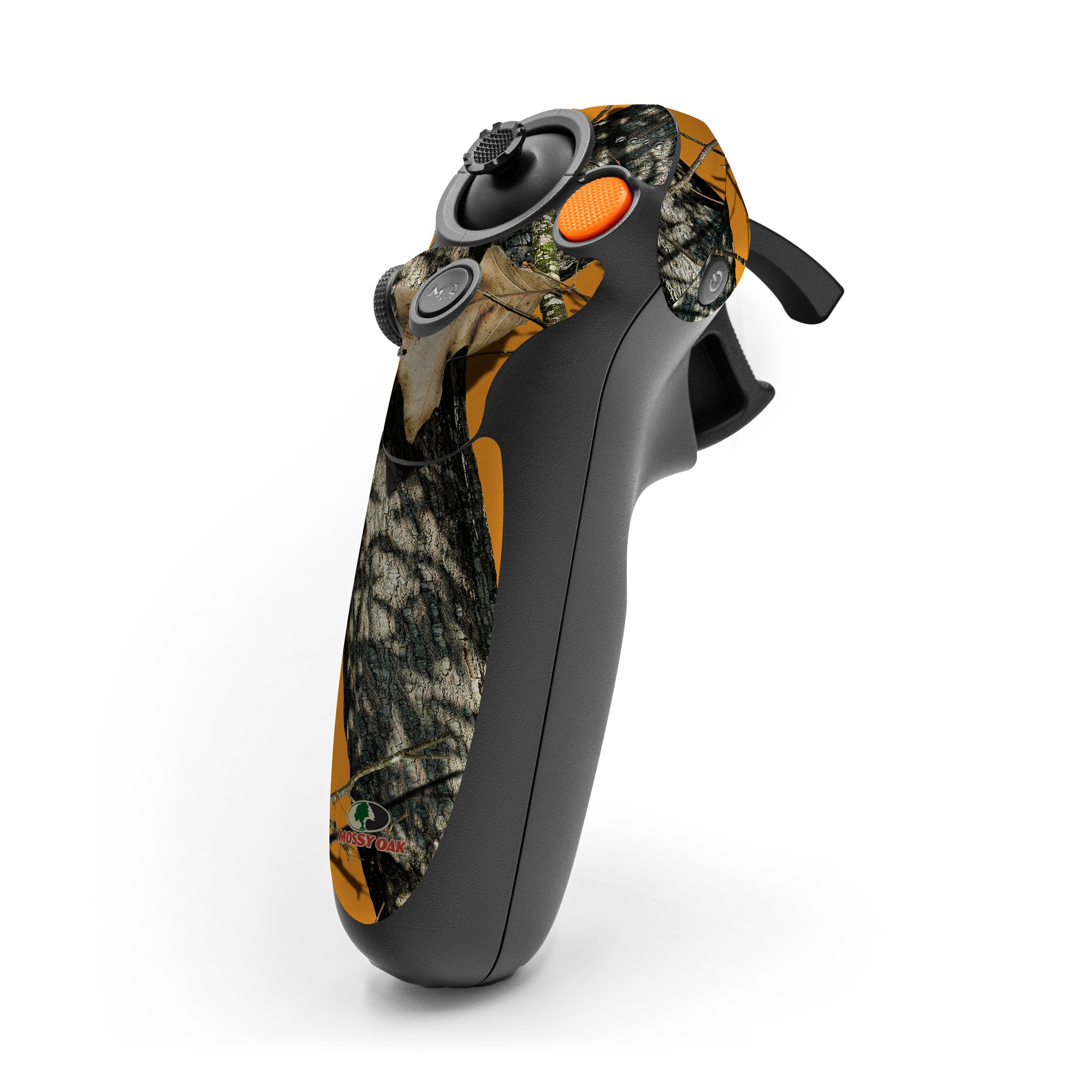 DJI RC Motion 3 Skin design of Tree, Branch, Canoe birch, Woody plant, Plant, Leaf, Adaptation, Wildlife, Trunk, Birch family, with green, black, gray, red colors