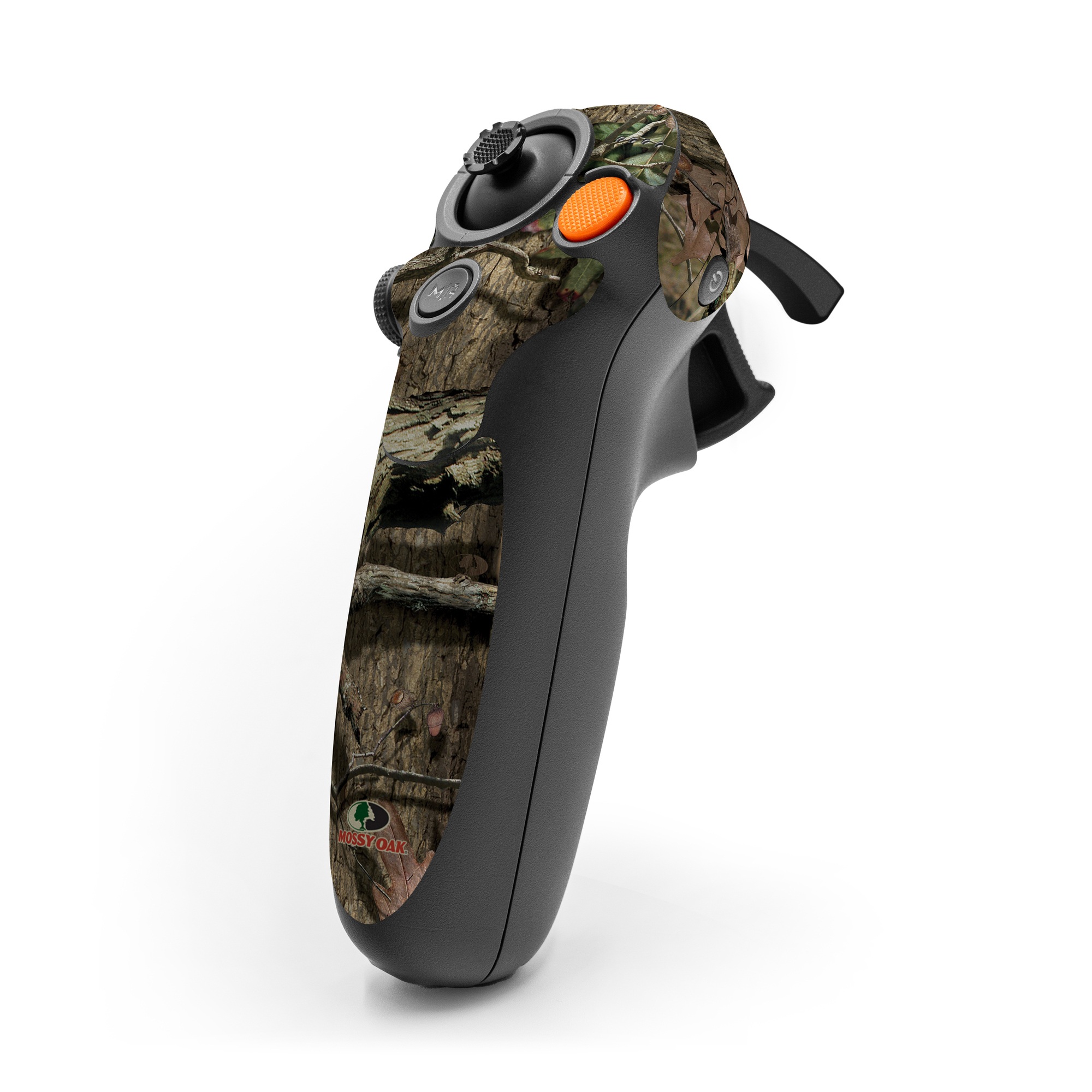DJI RC Motion 3 Skin design of Tree, Military camouflage, Camouflage, Plant, Woody plant, Trunk, Branch, Design, Adaptation, Pattern, with black, red, green, gray colors