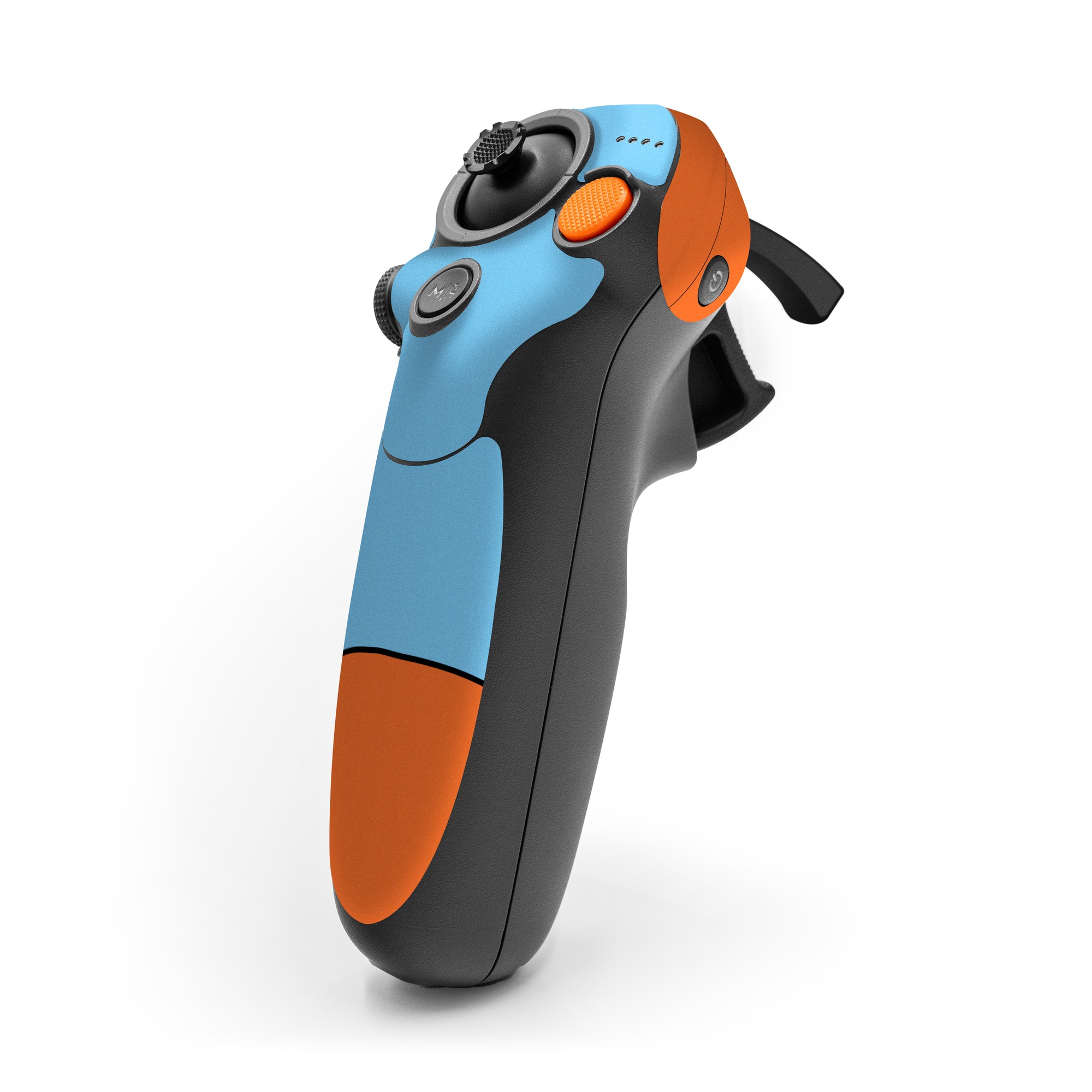 DJI RC Motion 3 Skin design of Line, with blue, orange, black colors