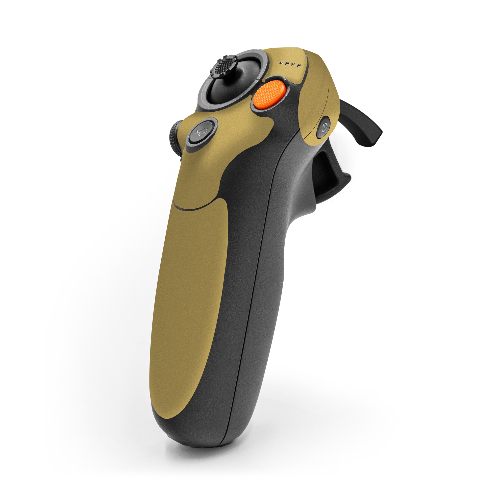 DJI RC Motion 3 Skin design of Brown, Amber, Beige, Pattern, Peach, Font, Tints and shades, Event, Rectangle, Circle, with yellow colors