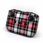 Red Plaid DJI RC-N1 Controller Skin