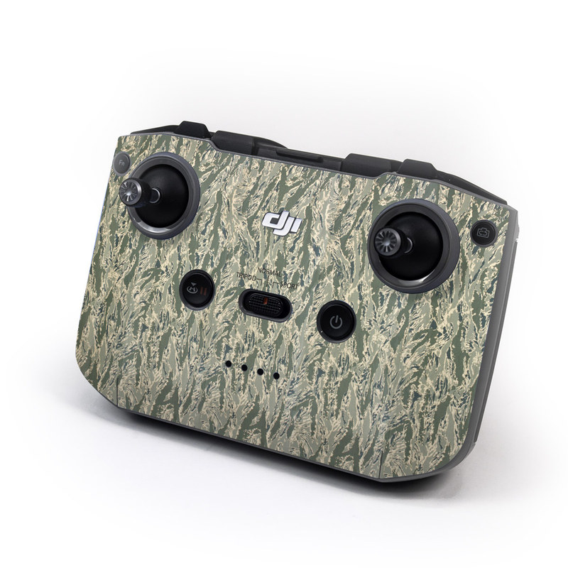 DJI RC-N1 Controller Skin design of Pattern, Grass, Plant, with gray, green colors