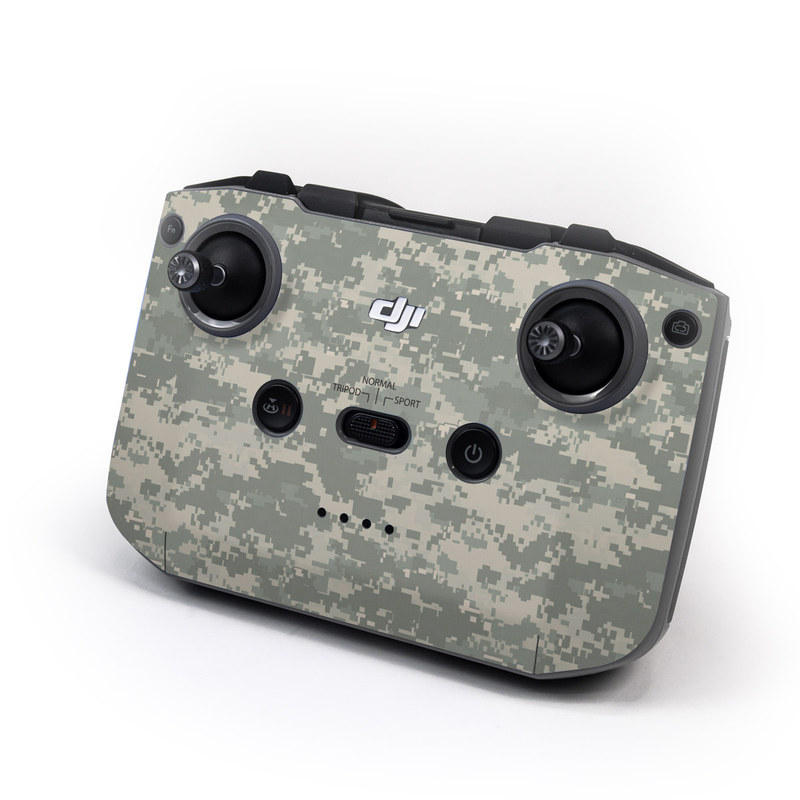 DJI RC-N1 Controller Skin design of Military camouflage, Green, Pattern, Uniform, Camouflage, Design, Wallpaper, with gray, green colors