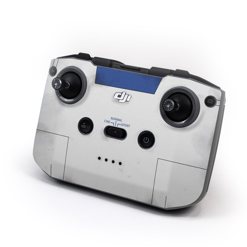 DJI RC-N1 Controller Skin design, with blue, gray, green, red colors
