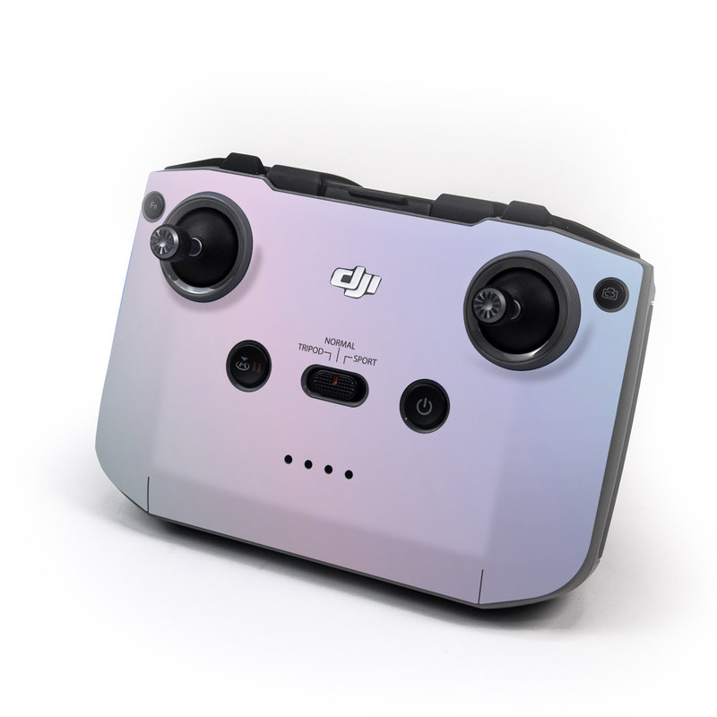 DJI RC-N1 Controller Skin design of White, Blue, Daytime, Sky, Atmospheric phenomenon, Atmosphere, Calm, Line, Haze, Fog, with pink, purple, blue colors