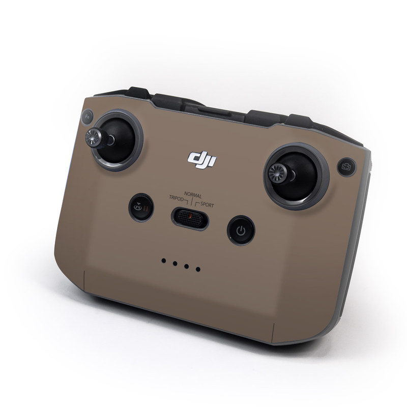 DJI RC-N1 Controller Skin design of Brown, Text, Beige, Material property, Font, with brown colors